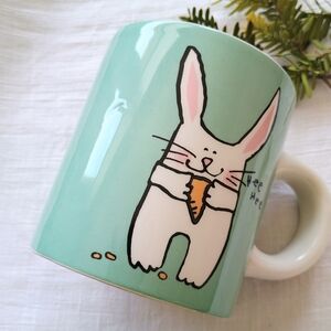 🐰 COTTAGE CORE 🐰 Adorable mint Easter Bunny mug by Holiday Home, Easter core